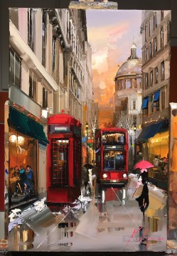 ロンドン ナイフによるカル・ガジューム Oil Paintings
